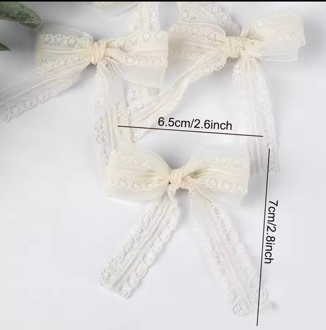 1 pc lace design hair bow